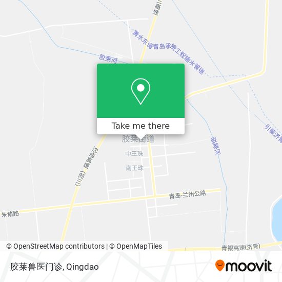 胶莱兽医门诊 map