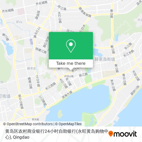 黄岛区农村商业银行24小时自助银行(永旺黄岛购物中心) map