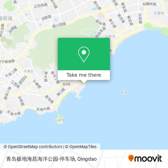 青岛极地海昌海洋公园-停车场 map