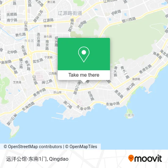 远洋公馆-东南1门 map