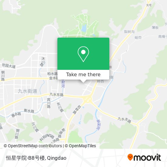 恒星学院-B8号楼 map