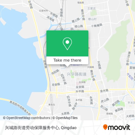 兴城路街道劳动保障服务中心 map