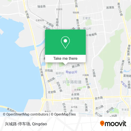 兴城路-停车场 map