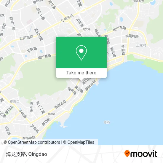海龙支路 map