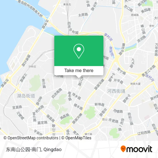 东南山公园-南门 map