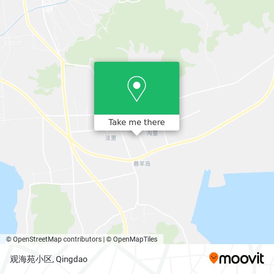 观海苑小区 map