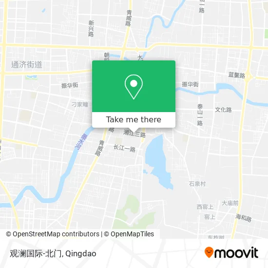 观澜国际-北门 map