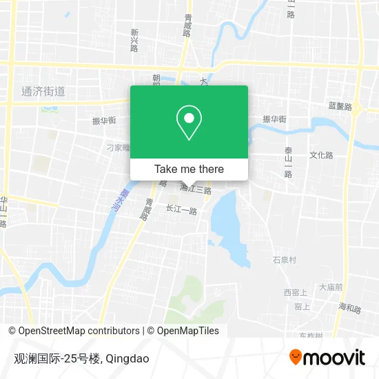 观澜国际-25号楼 map