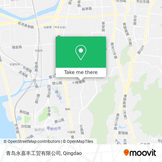 青岛永嘉丰工贸有限公司 map