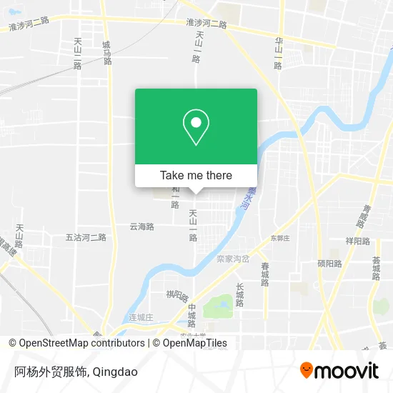 阿杨外贸服饰 map