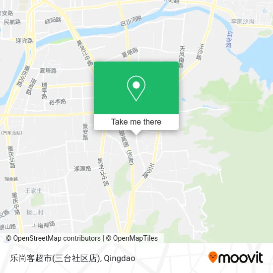乐尚客超市(三台社区店) map
