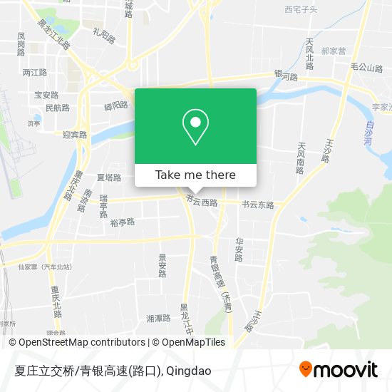 夏庄立交桥/青银高速(路口) map