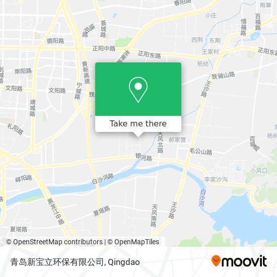 青岛新宝立环保有限公司 map