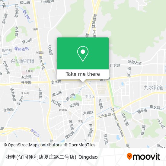 街电(优同便利店夏庄路二号店) map