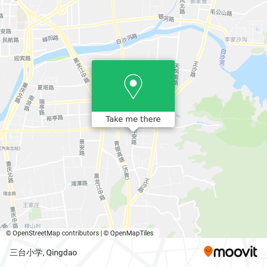 三台小学 map