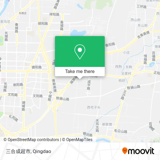 三合成超市 map