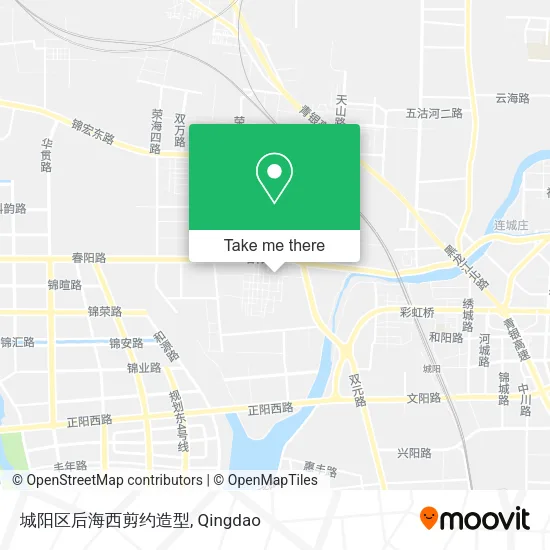 城阳区后海西剪约造型 map