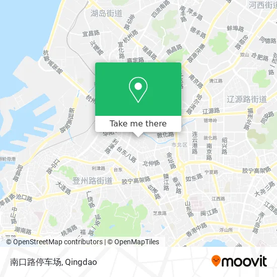 南口路停车场 map