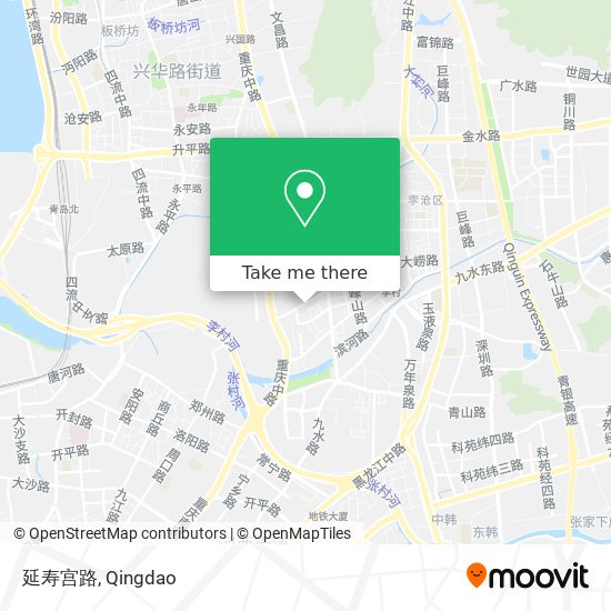 延寿宫路 map