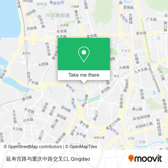 延寿宫路与重庆中路交叉口 map