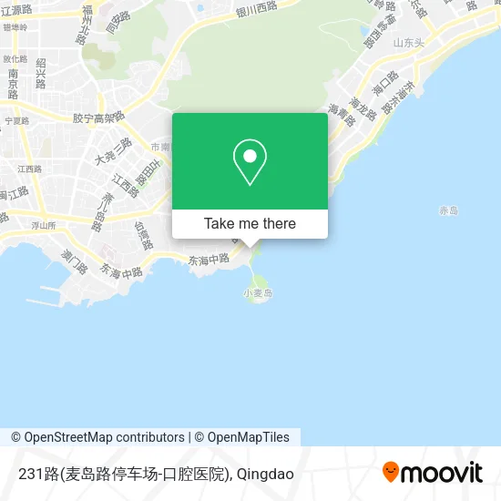 231路(麦岛路停车场-口腔医院) map