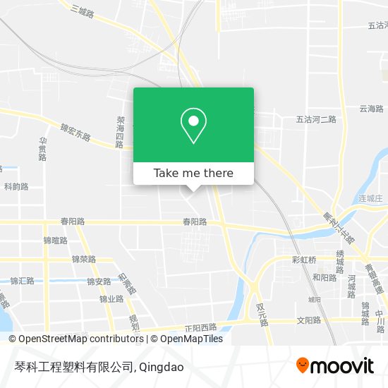 琴科工程塑料有限公司 map