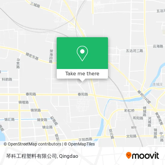 琴科工程塑料有限公司 map