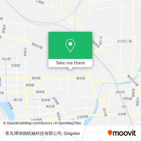 青岛博纳德机械科技有限公司 map