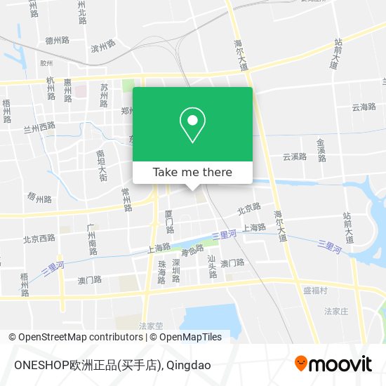 ONESHOP欧洲正品(买手店) map
