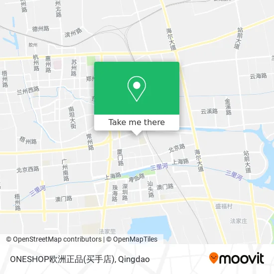 ONESHOP欧洲正品(买手店) map