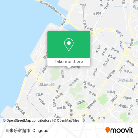 喜来乐家超市 map
