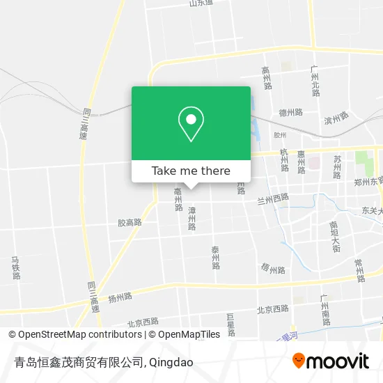 青岛恒鑫茂商贸有限公司 map