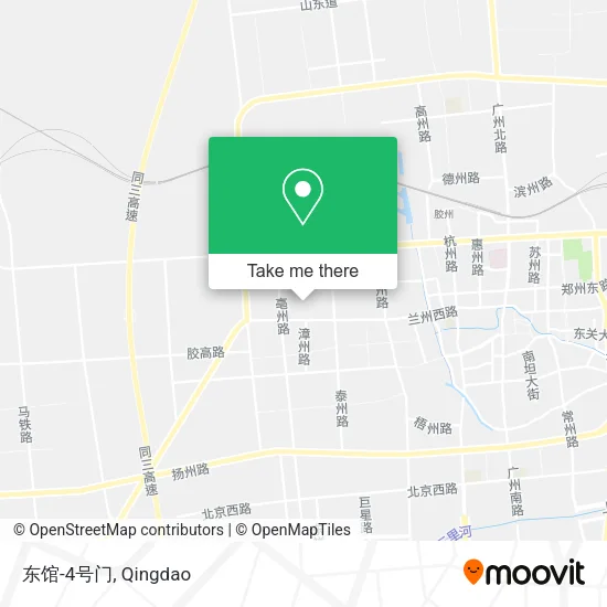 东馆-4号门 map