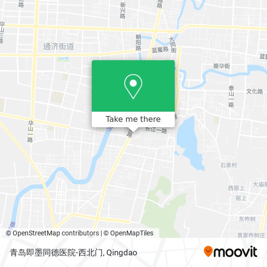 青岛即墨同德医院-西北门 map