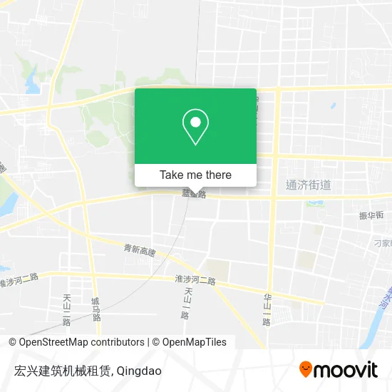 宏兴建筑机械租赁 map