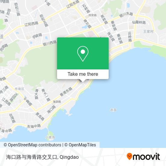 海口路与海青路交叉口 map