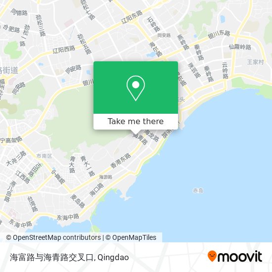 海富路与海青路交叉口 map