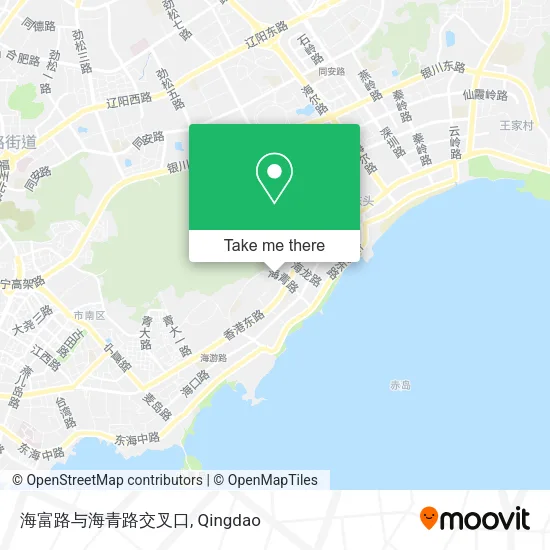 海富路与海青路交叉口 map