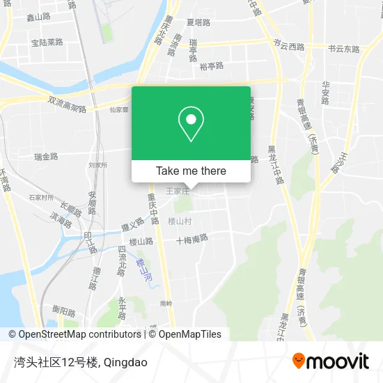 湾头社区12号楼 map