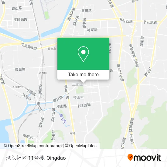 湾头社区-11号楼 map