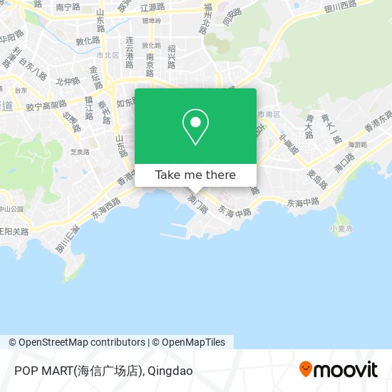 POP MART(海信广场店) map