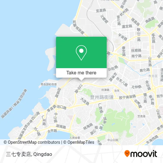 三七专卖店 map