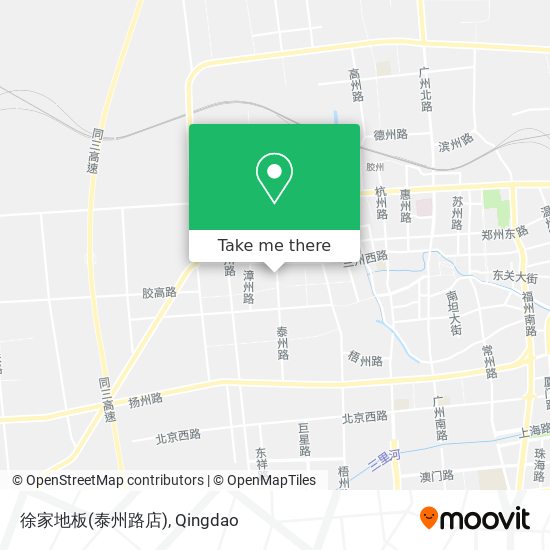 徐家地板(泰州路店) map