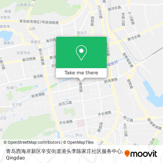 青岛西海岸新区辛安街道港头李陈家庄社区服务中心 map