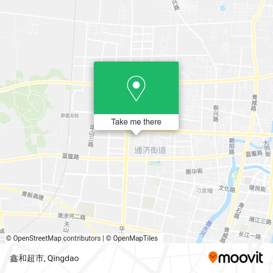 鑫和超市 map