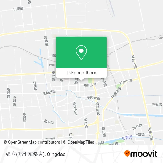 银座(郑州东路店) map