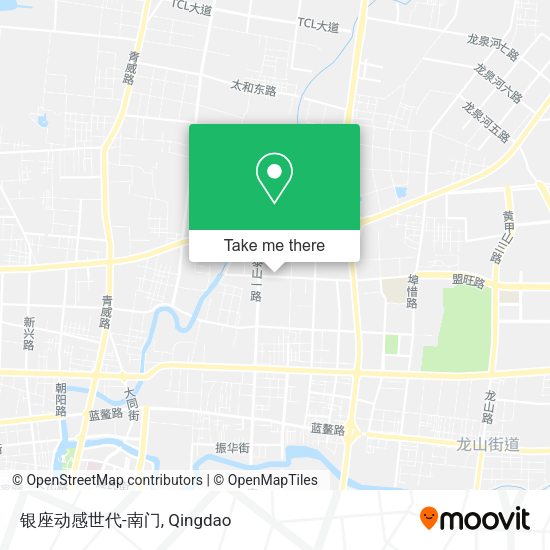 银座动感世代-南门 map