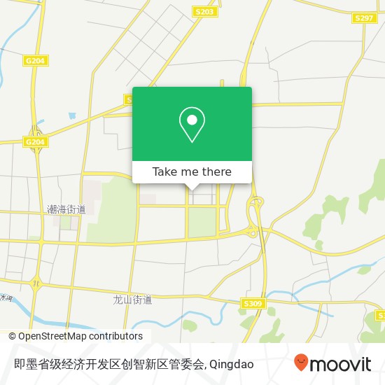 即墨省级经济开发区创智新区管委会 map