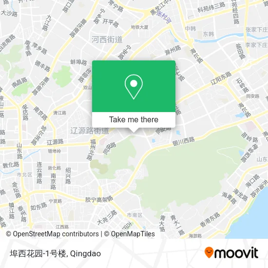 埠西花园-1号楼 map