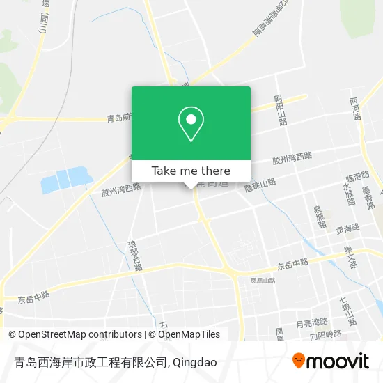 青岛西海岸市政工程有限公司 map